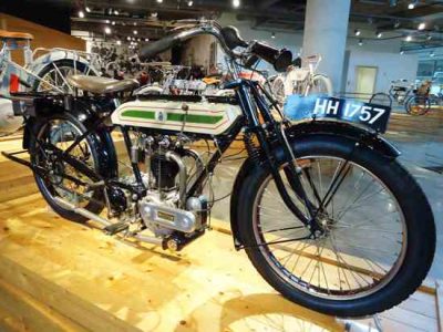 1922 Triumph Motorcycle Image